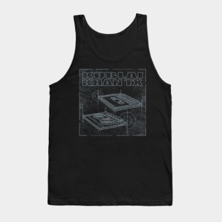 Kublai Khan TX - Technical Drawing Tank Top